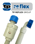 Шланг с защитой Аквастоп для подключения стиральной машины, TP REFLEX (Италия)