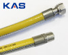 Подводка сильфонная EN14800, 1/2", L=1,00 м, г/ш, KAS (Турция)