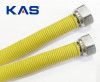 Подводка сильфонная с полимерным ПВХ-покрытием,1/2", L=0,75-1,50 м, г/г, KAS (Турция)