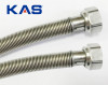 Подводка сильфонная, DN12, 1/2", L=1,00-2,00 м, г/г, KAS (Турция)